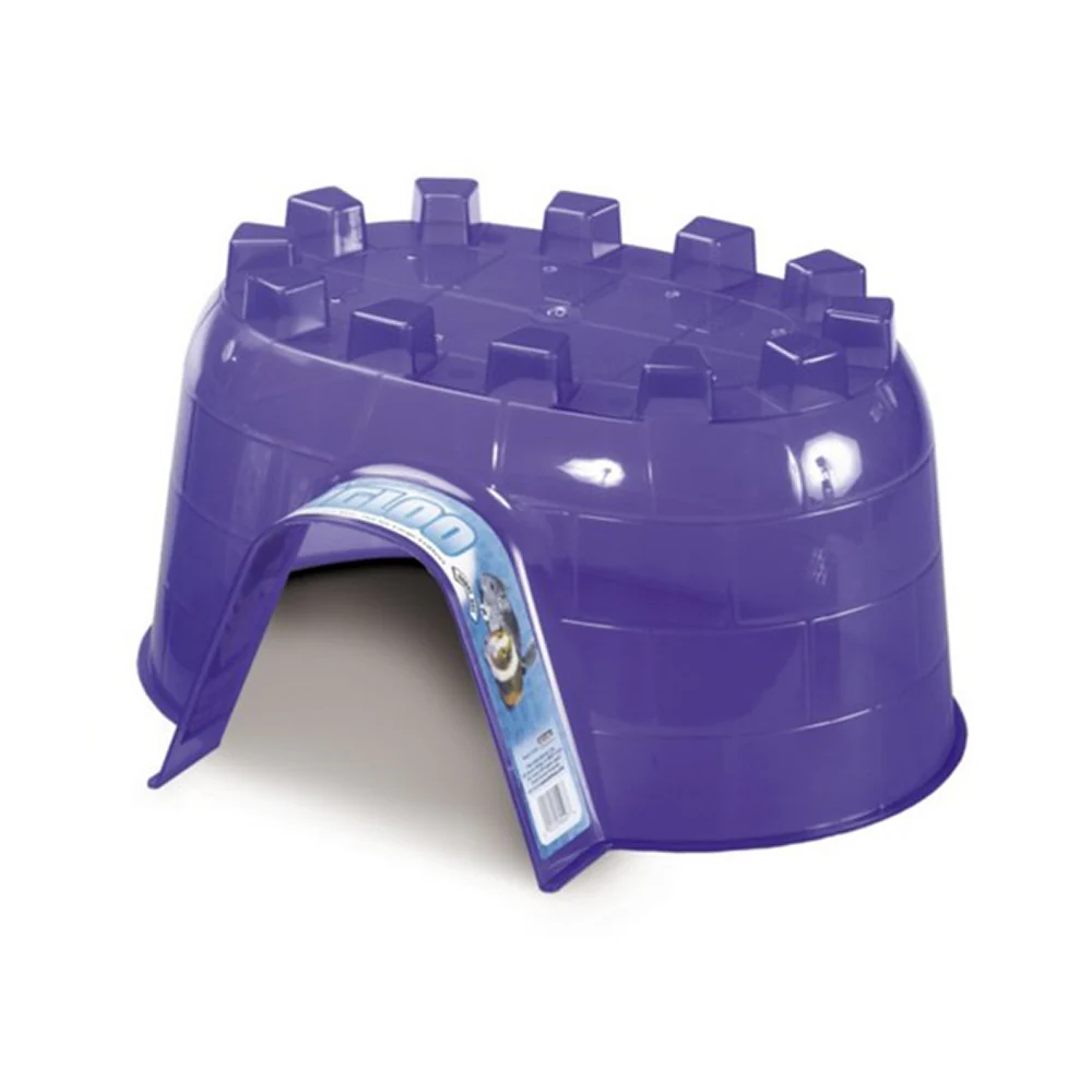 Kaytee Igloo Habitat Hideout For Pet Rabbits, Ferrets, Guinea Pigs, and Other Small Animals, Giant - Image 3