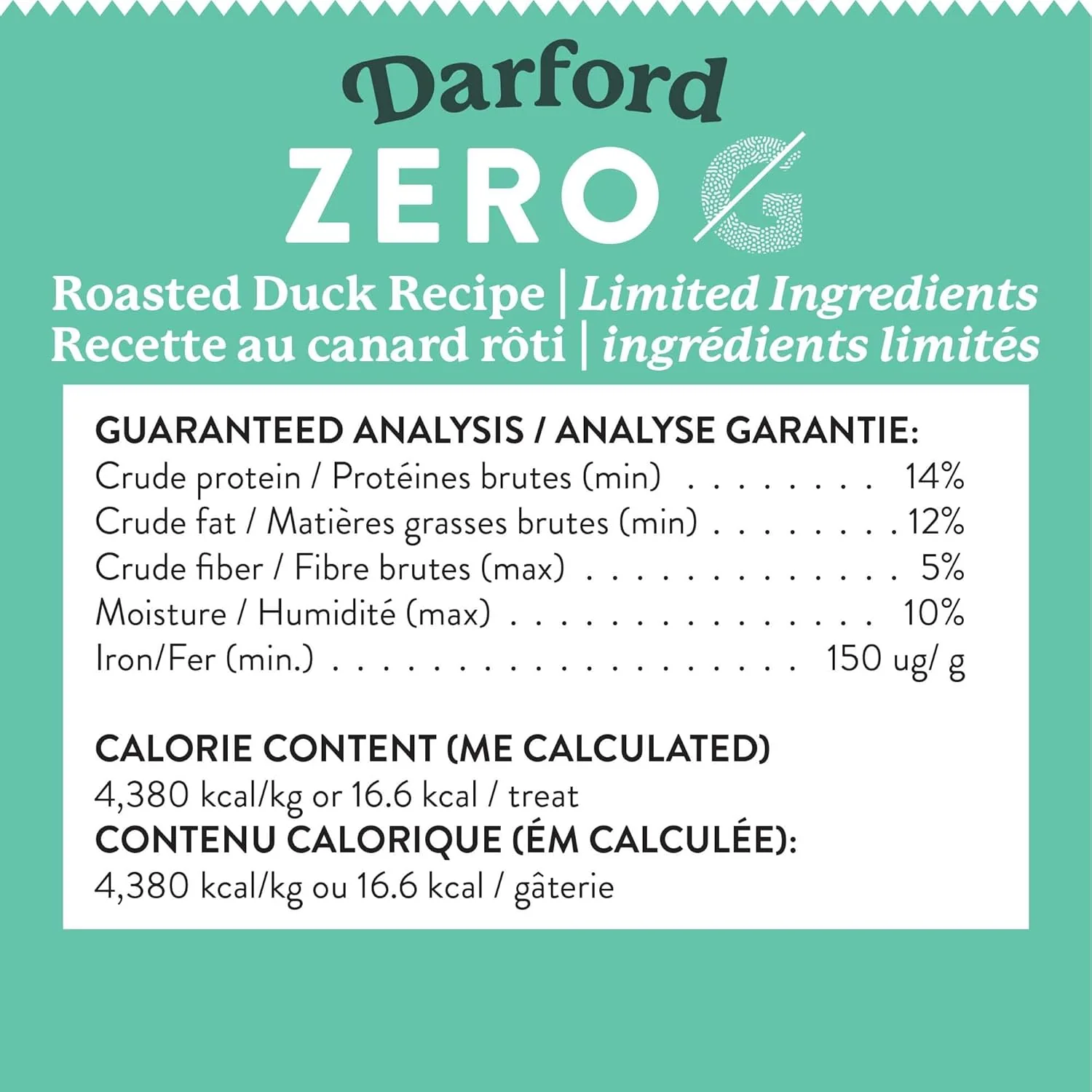 Darford - Zero/G Roasted Duck Recipe Minis Dog Treats - Image 3