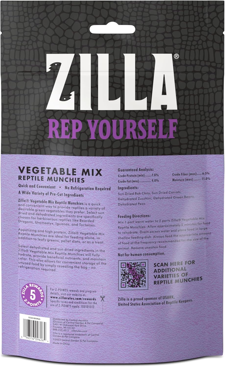 Zilla Reptile Food Munchies Vegetable Mix, 4-Ounce - Image 5