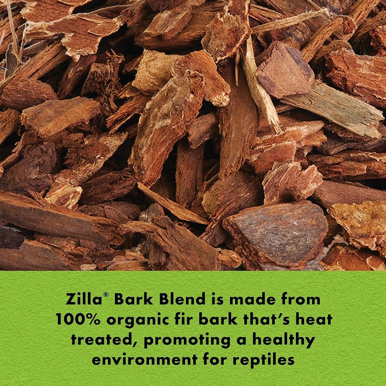 Zilla Bark Blend, Organic Fir Bark for Tropical and Forest Habitats, 24 Quarts - Image 2