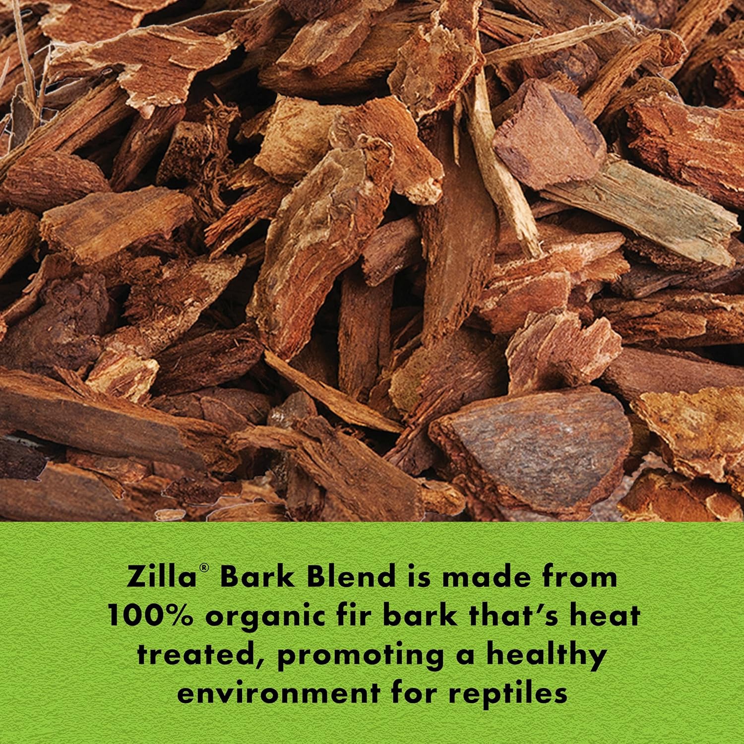Zilla Reptile Terrarium Bedding Substrate Bark Blend, 8 Quart - Image 3