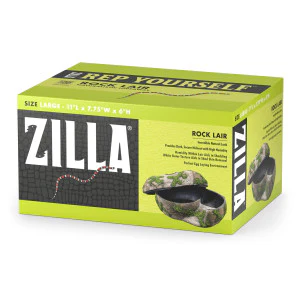 Zilla Pet Terrarium Rock Lair, Reptile Hide for Lizards, Snakes and More, Large - Image 5