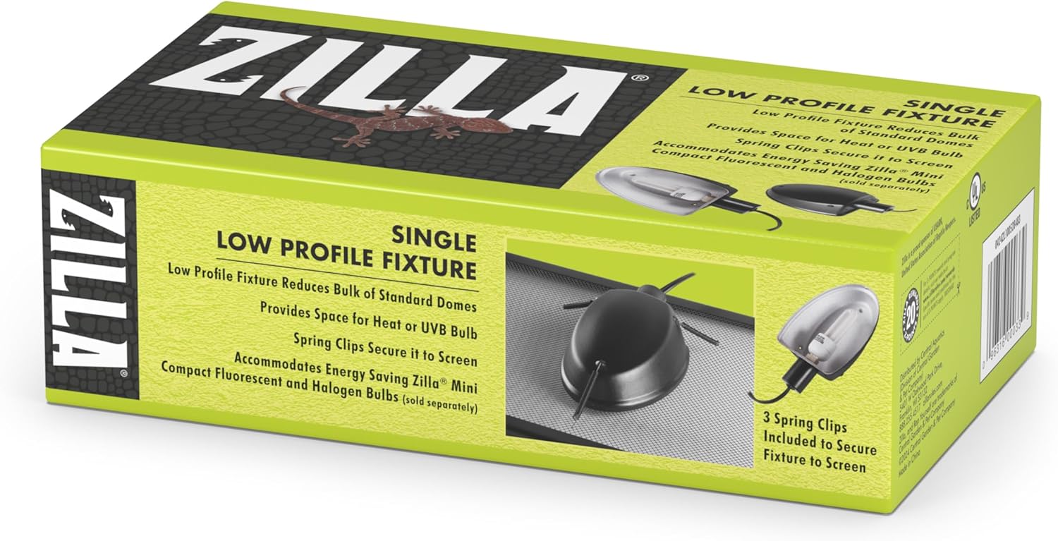Zilla Low Profile Reptile Terrarium Fixtures - Image 2