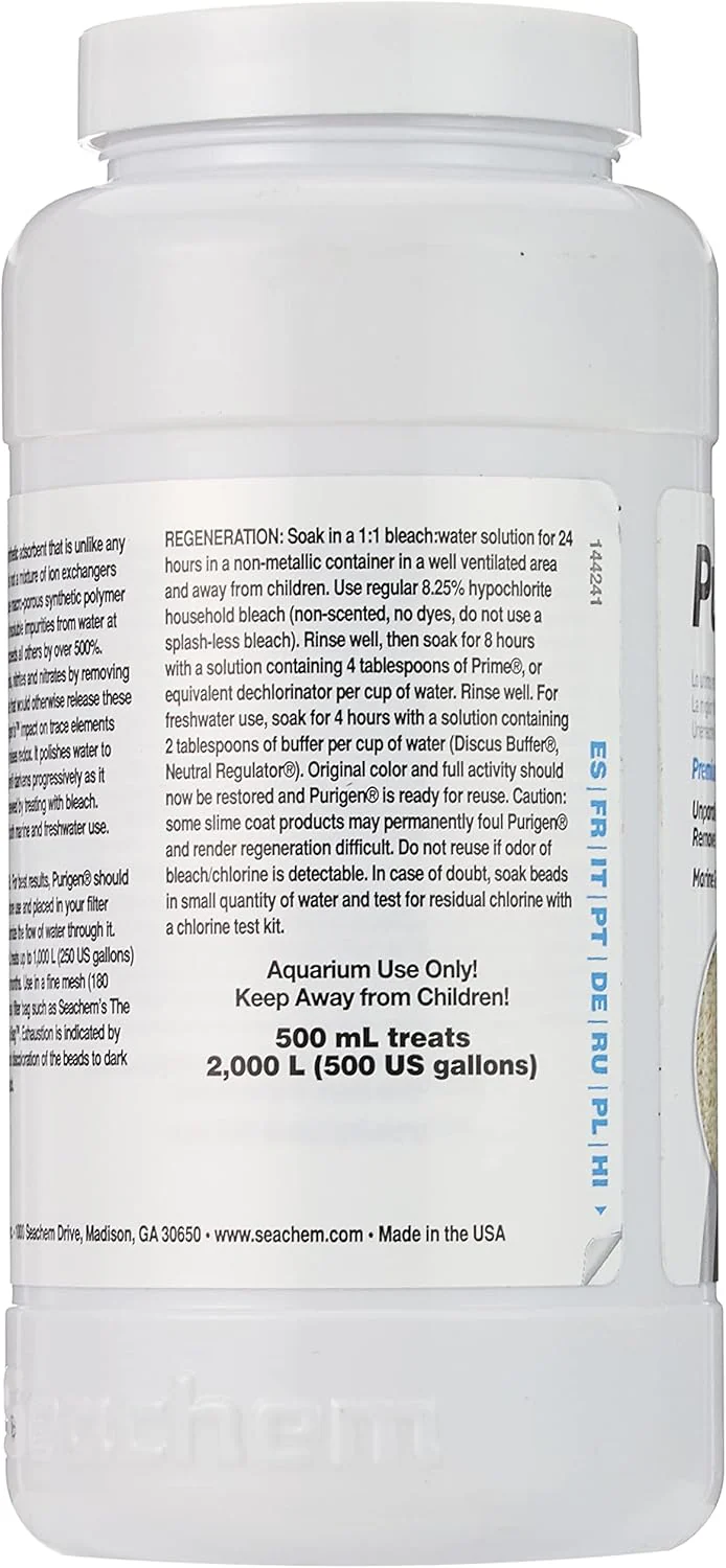 Seachem® Purigen® Premium Synthetic Filter Resin - Image 3