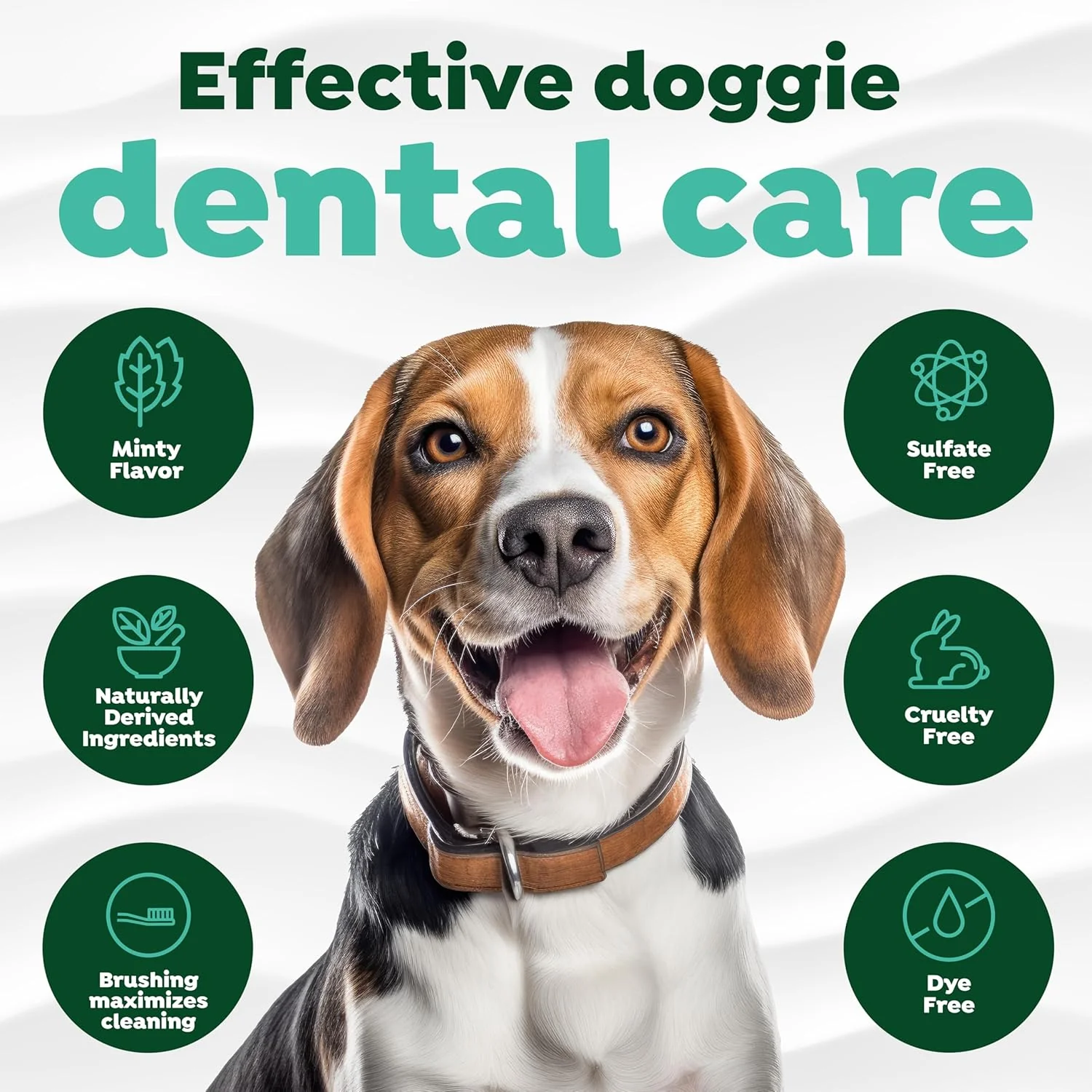 TropiClean Fresh Breath Toothbrush and Toothpaste Kit for Dogs, Teeth Cleaning Kit for Plaque & Tartar Removal, Breath Freshener, Dog Dental Care - Image 4
