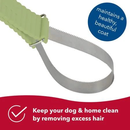 Coastal Pet Safari Dual-Sided Dog Shedding Blade - Stainless Steel Grooming Blade for Thick Coats - For Dogs with Short and Long Hair - Image 3