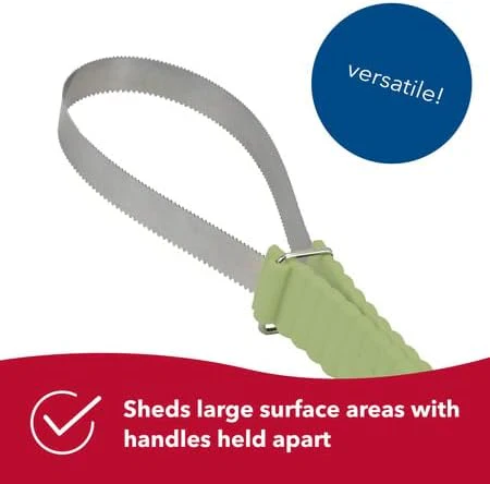 Coastal Pet Safari Dual-Sided Dog Shedding Blade - Stainless Steel Grooming Blade for Thick Coats - For Dogs with Short and Long Hair - Image 5