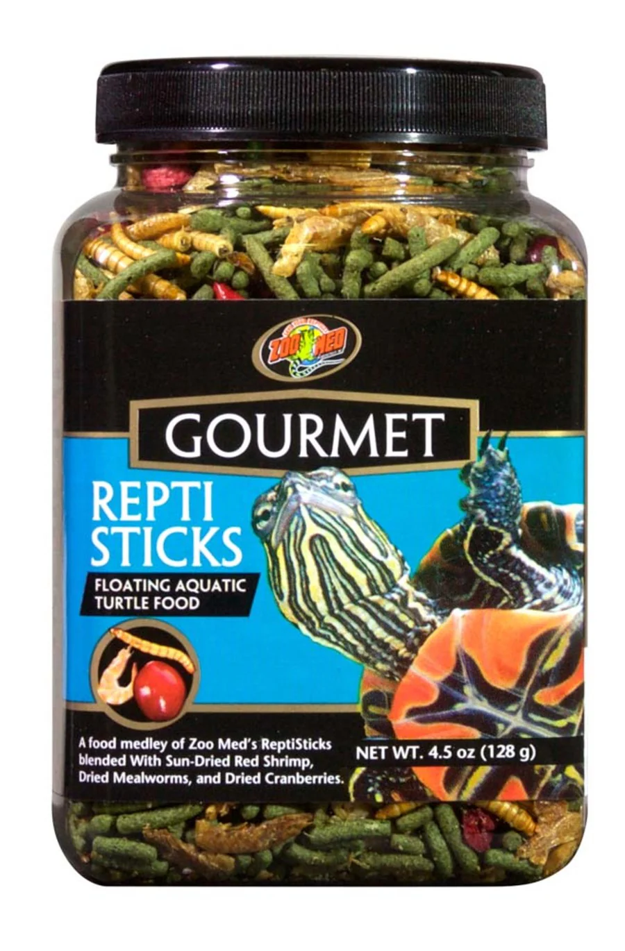 Zoo Med Laboratories Gourmet Reptisticks™ Floating Aquatic Turtle Food - Image 2