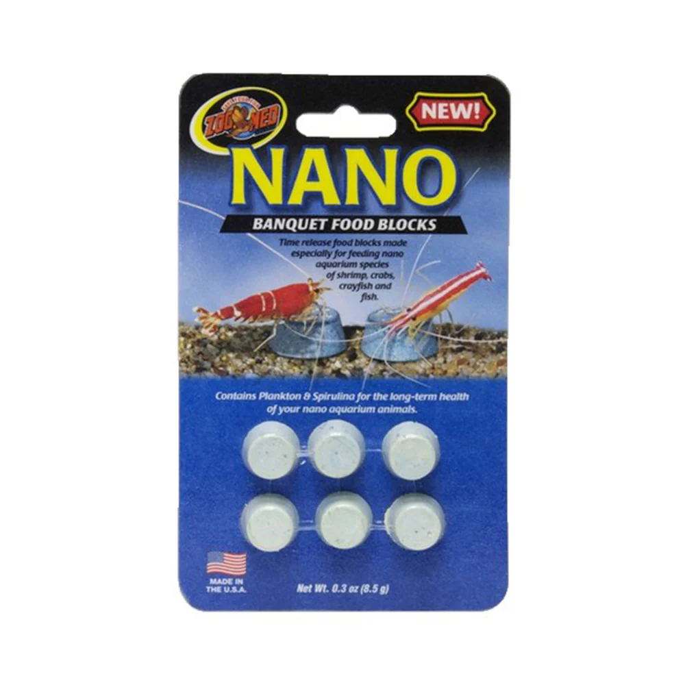 Zoo Med Laboratories Nano Banquet® Aquatic Food Blocks
