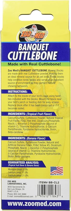 Zoo Med Laboratories Large Banquet Cuttlebone 8 Oz - Image 3