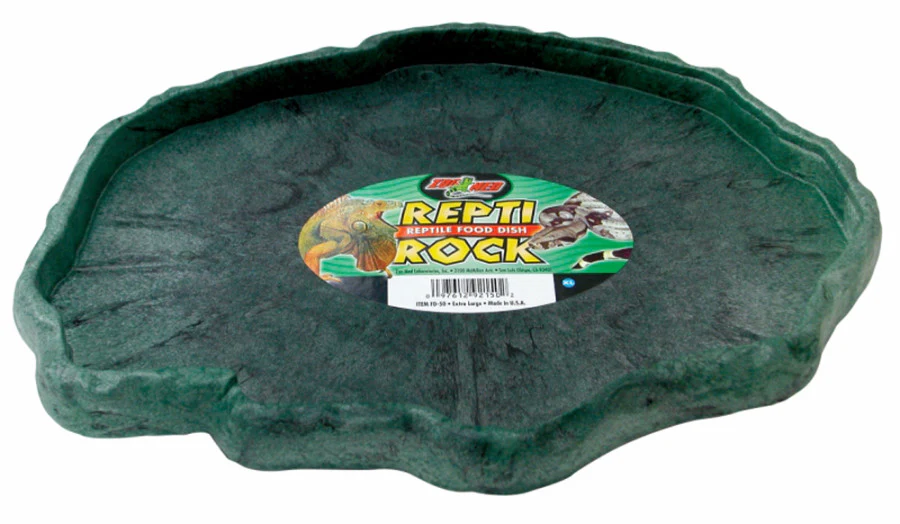 Zoo Med Laboratories Repti Rock Reptiles Food Dish - Image 2