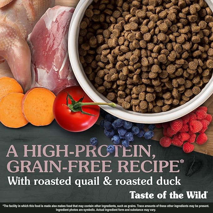 Taste of the Wild® Lowland Creek with Roasted Quail & Roasted Duck Grain Free Cat Food 5 Lbs - Image 3