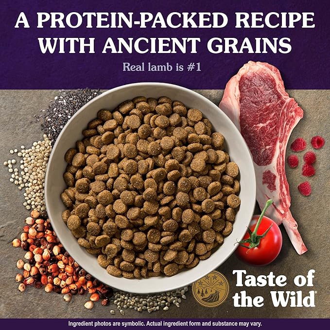 Taste of the Wild® Ancient Mountain with Roasted Lamb Dog Food 5 Lbs - Image 4