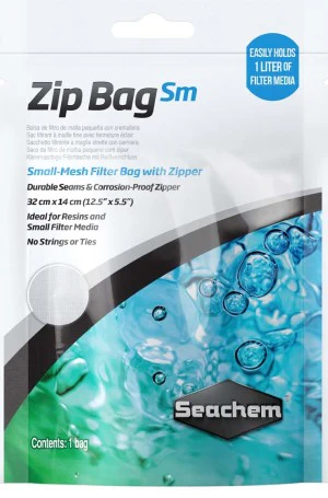 Seachem® Zip Bag™ Large-Mesh Filter Bag with Zipper - Image 4
