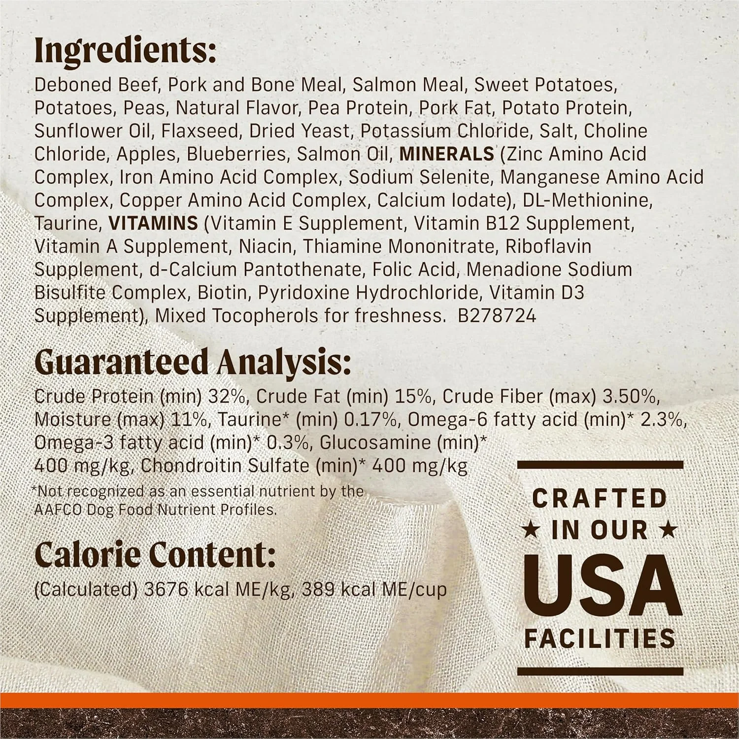 Merrick Premium Grain Free Dry Adult Dog Food, Wholesome And Natural Kibble, Real Texas Beef And Sweet Potato - Image 3