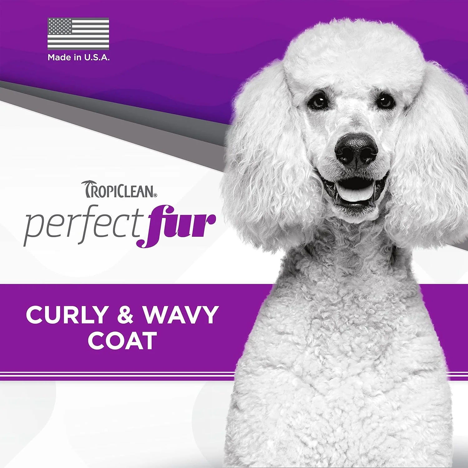 TropiClean Perfect Coat Shampoo for Dogs 16oz - Image 2