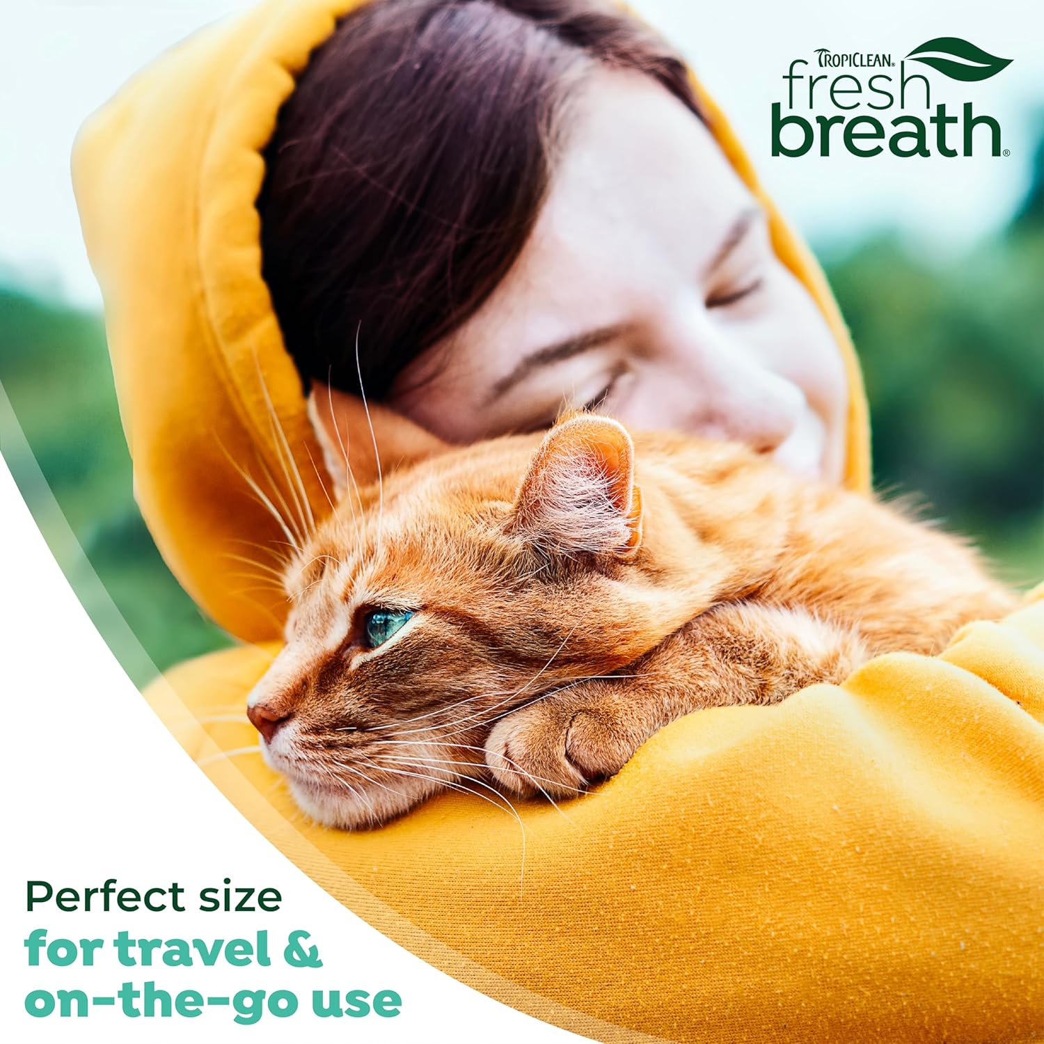 TropiClean Fresh Breath Drops for Cats Travel Size | Cat Mouthwash | Water Additive For Cats | Kitten Bad Breath Water Additive | Made in the USA | - Image 5