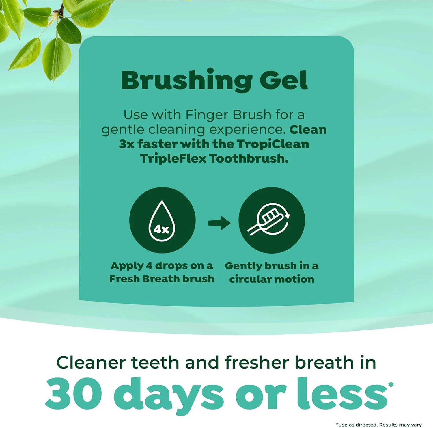 TropiClean Fresh Breath Toothbrush and Toothpaste Kit for Cats, Teeth Cleaning Kit for Plaque & Tartar Removal - Image 5