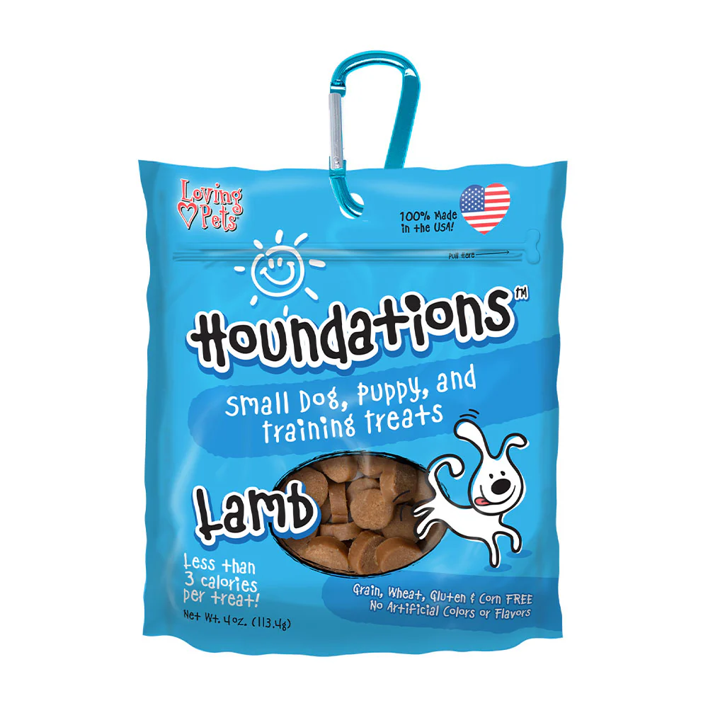 Loving Pets Houndations Lamb Training Treats Dog Treat