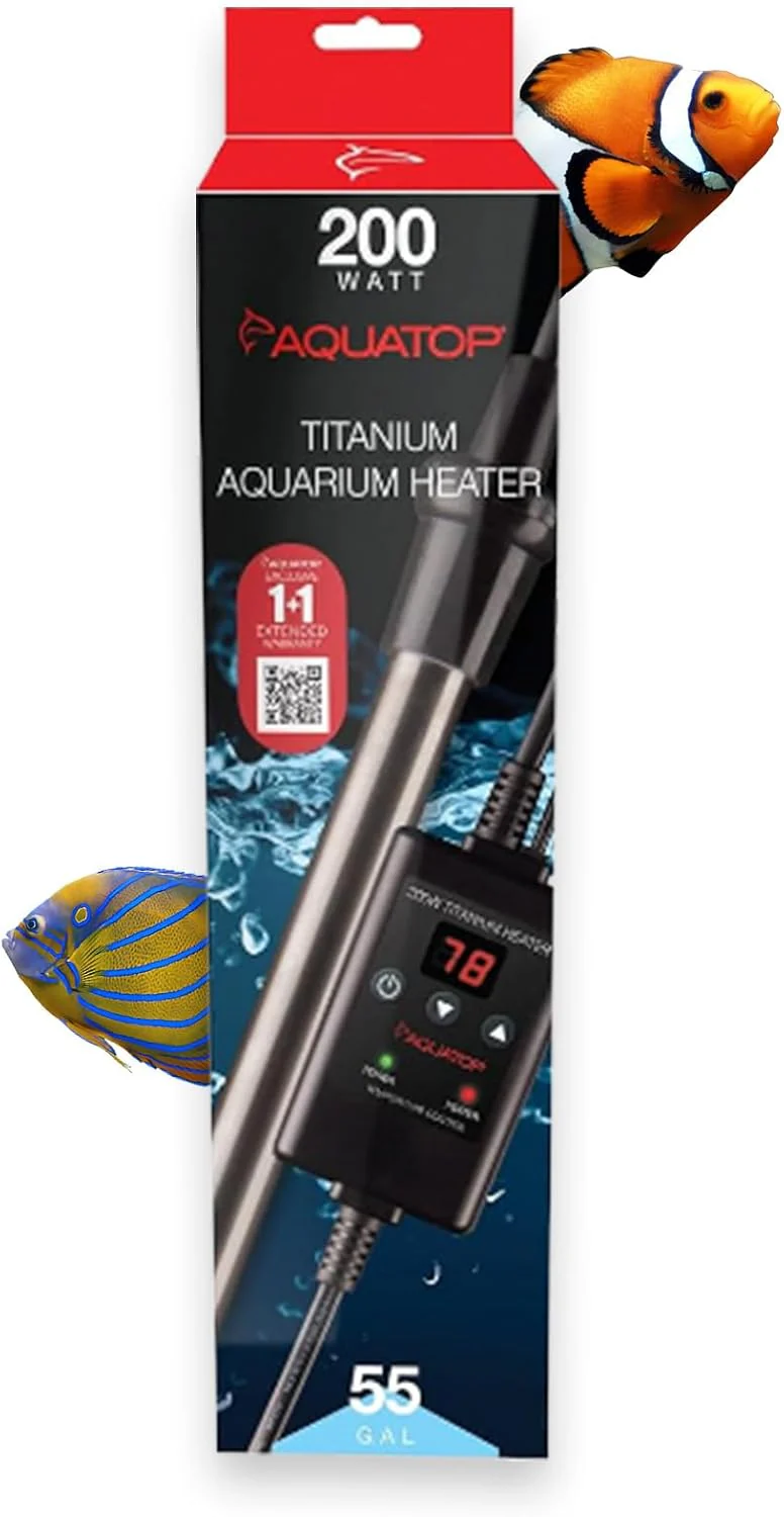 Aquatop Titanium Heater with Controller - Fully Submersible - Adjustable Temperature - for Turtles & Large Fish for Turtles & Large Fish - Image 10