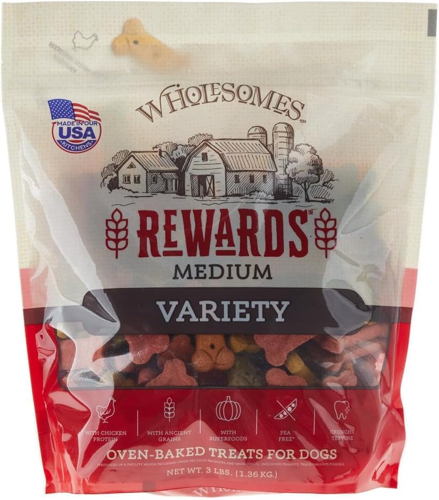 Wholesomes Rewards Biscuit Dog Treats Variety - Image 2