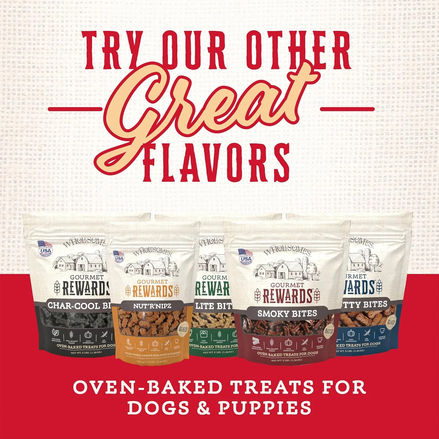 Wholesomes Classic Rewards Dog Treats Original - Image 6