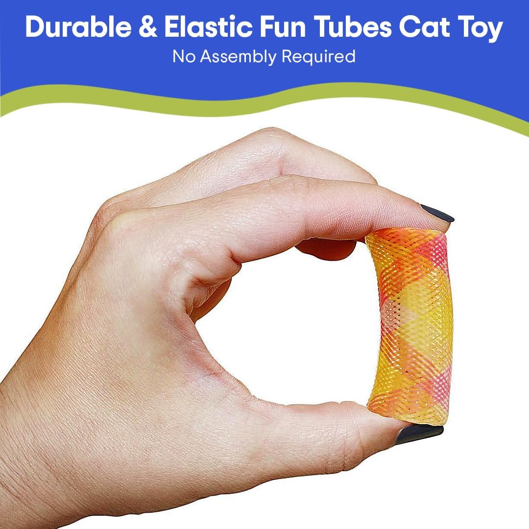 Spot® Kitty Fun Tubes Cat Toys Assorted Color 3.25 Inch X 3 Count - Image 5