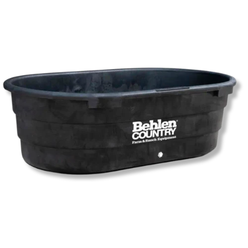 300 Gallon Rigid Poly Stock Tank – Durable Structural Foam Livestock Waterer