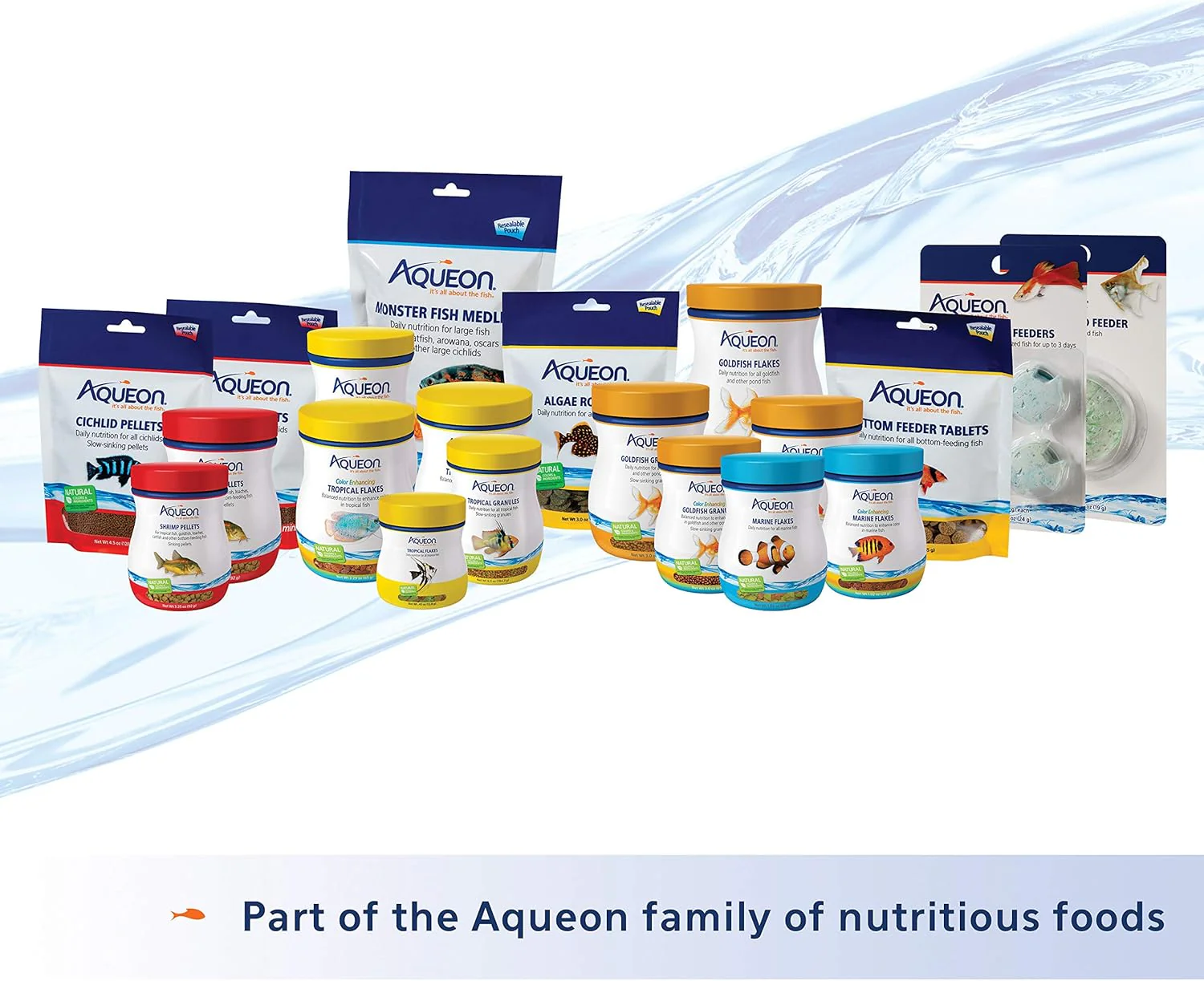 Aqueon® 3 Day Tropical or Goldfish Vacation Feeder 4 Count - Image 5
