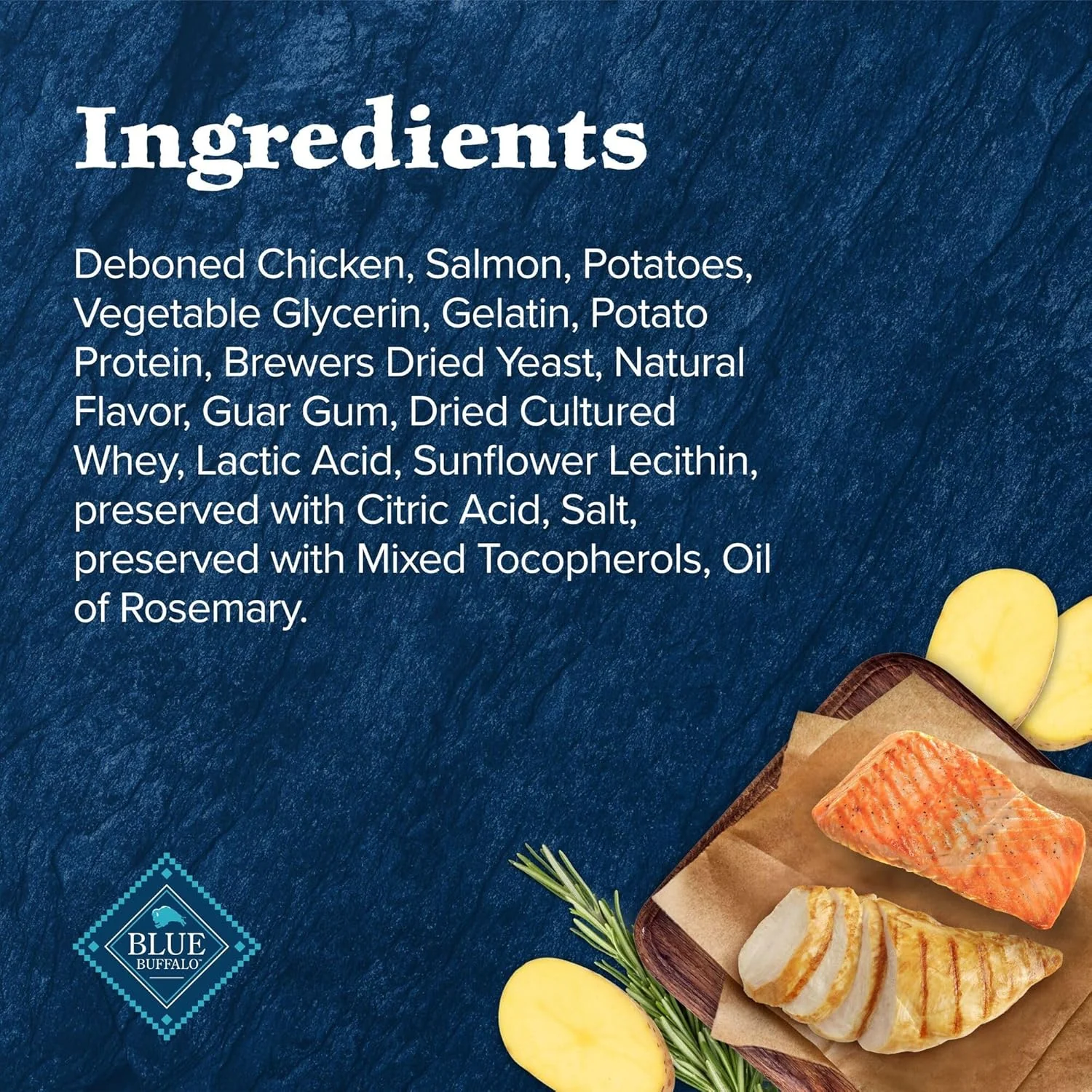 Blue Buffalo Wilderness Grain Free Soft-Moist Cat Treats, Chicken & Salmon - Image 6