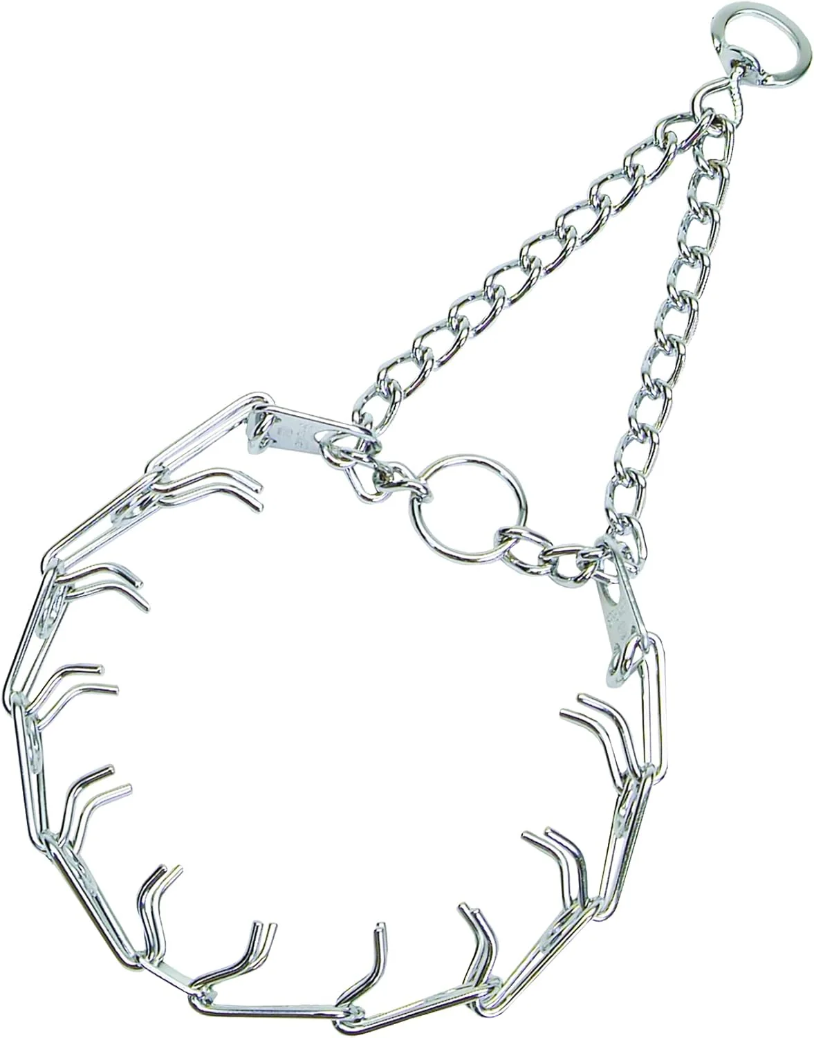 Herm Sprenger - Ultra-Plus Prong Dog Training Collar - Chrome - 3.8 mm x 22" Neck Size - Image 2