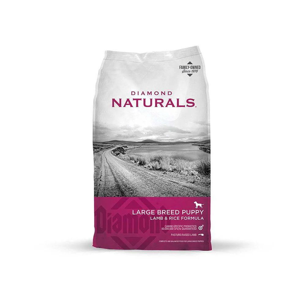 Diamond Naturals® Large Breed Puppy Lamb, Rice & Vegetable Formula 6 Lbs