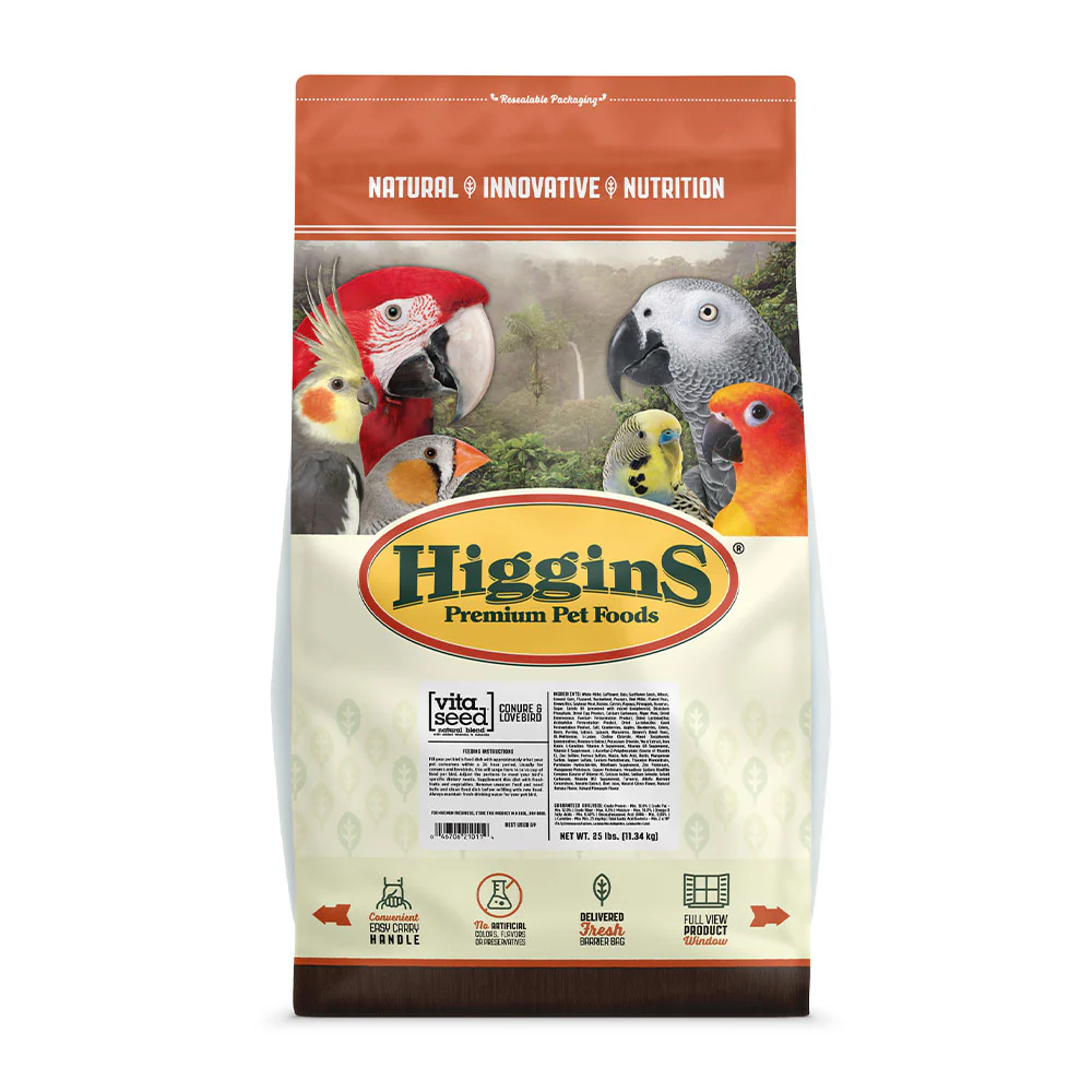 Higgins 466150 Vita Seed Conure Lovebird Food For Birds