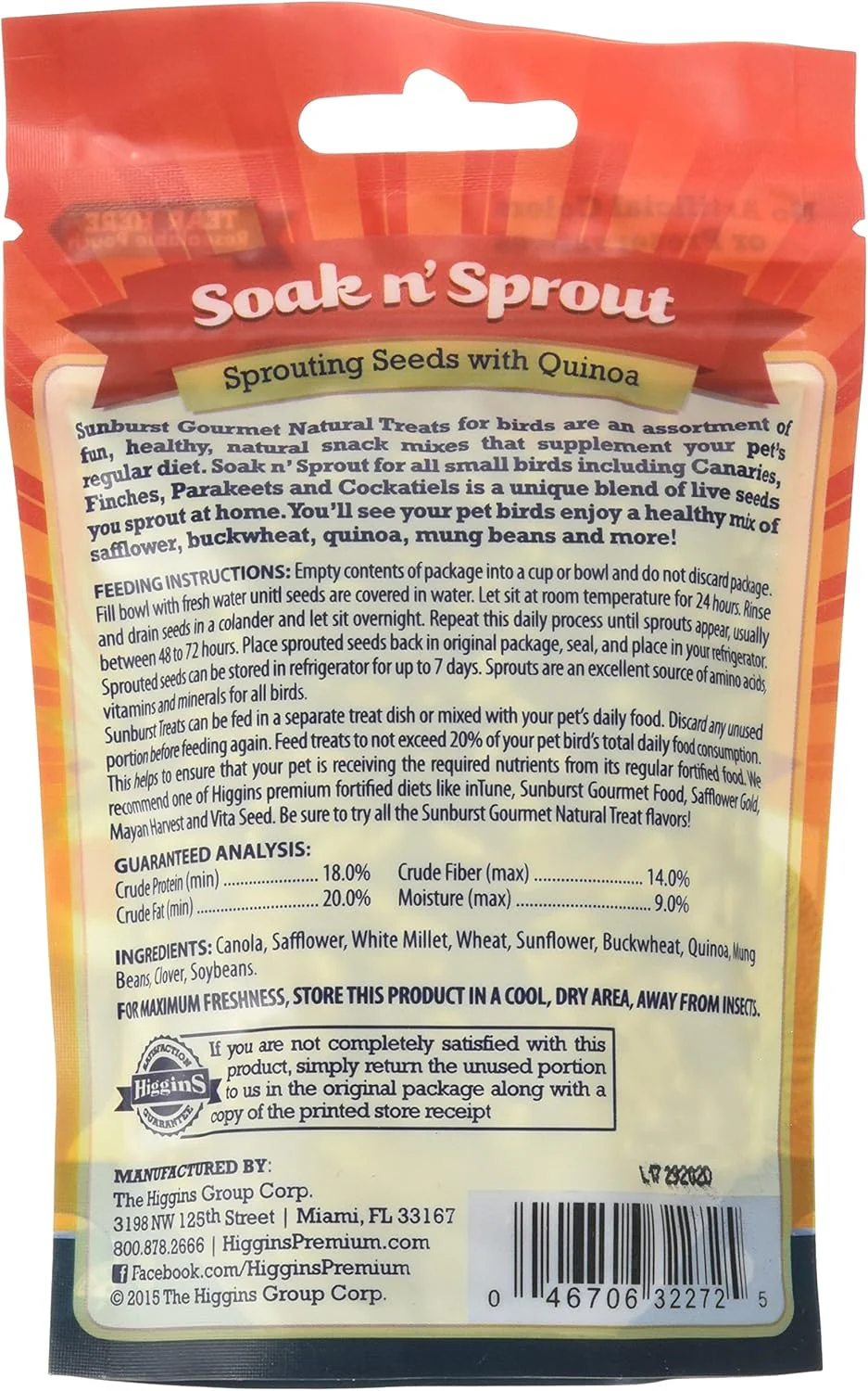Higgins Sunburst Soak And Sprout - Image 2