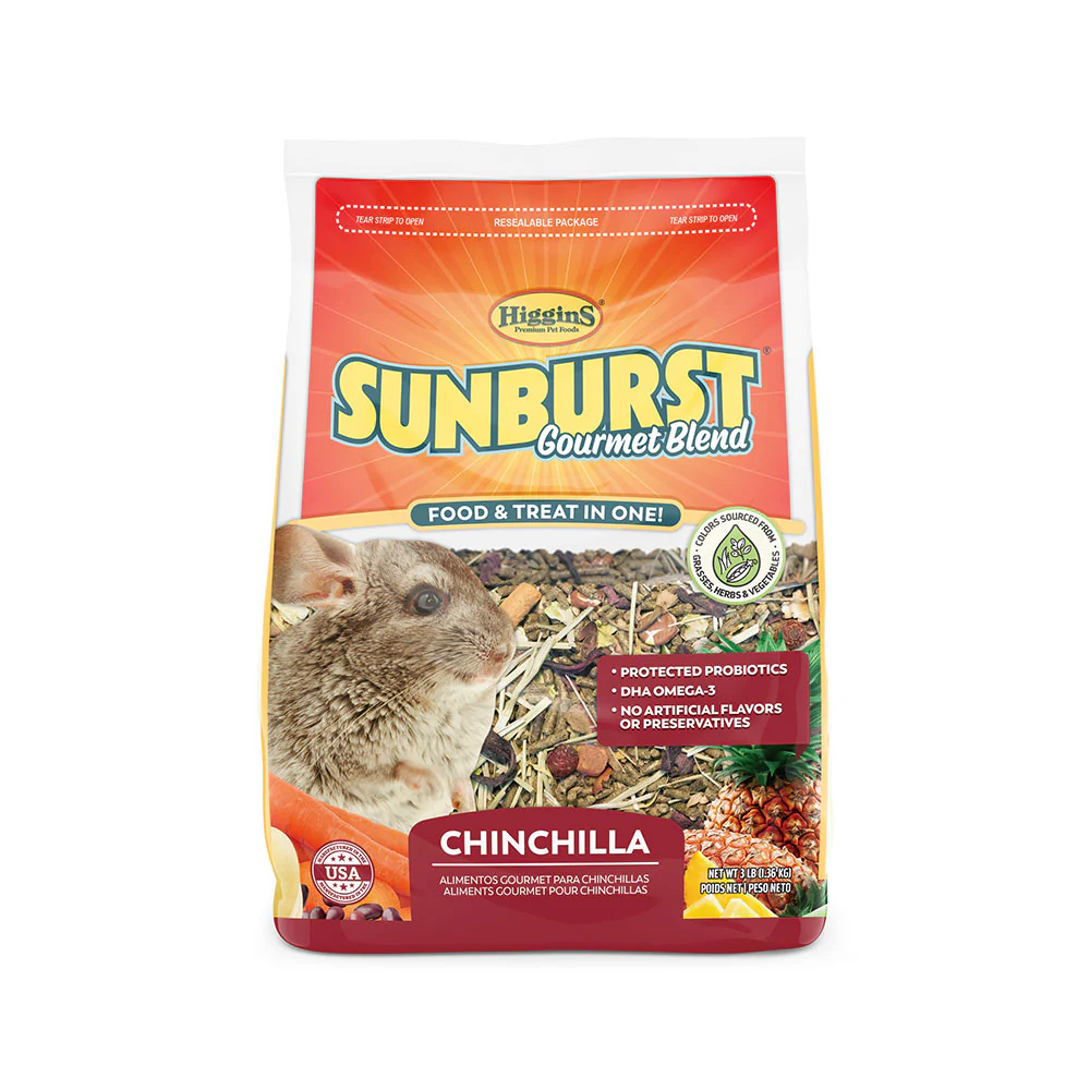 Higgins 466034 Sunburst Gourmet Chinchilla Food Mix