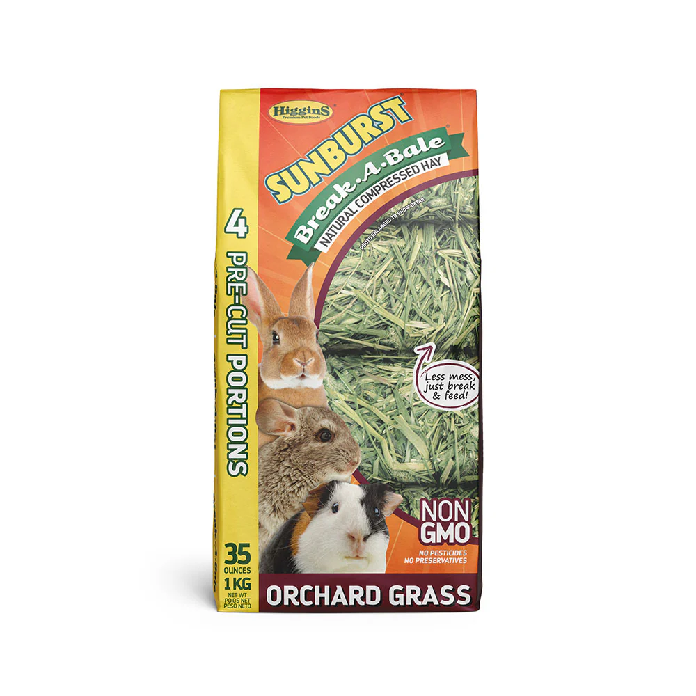 Higgins Sunburst Break-A-Bale Orchard Grass