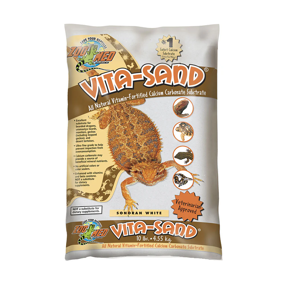 Zoo Med Laboratories Vita-Sand® Reptiles Calcium Carbonate Substrate Sonoran