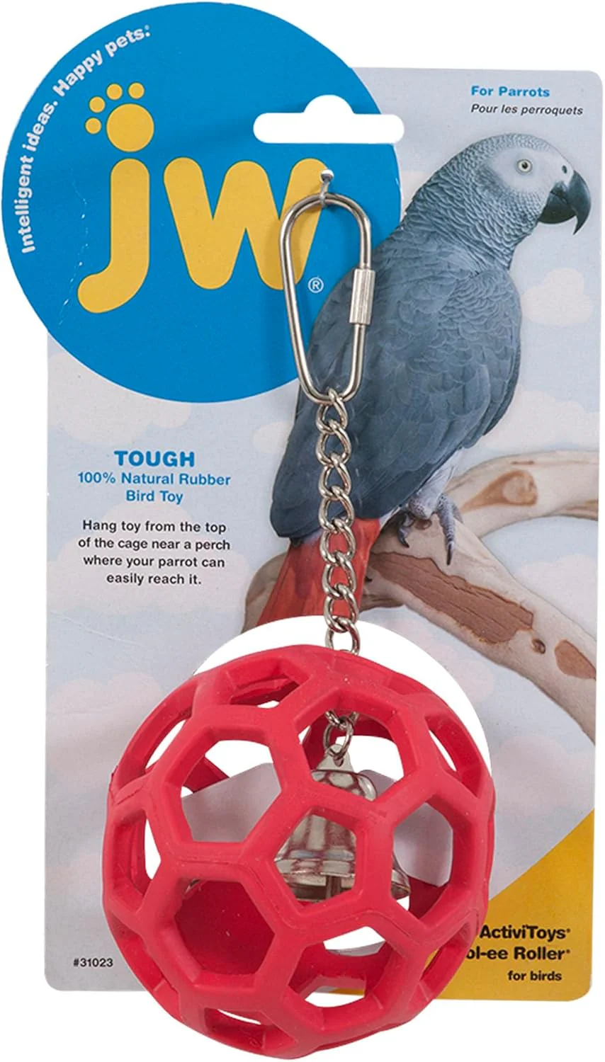 JW Pet Company Activitoys Hol-ee Roller Parrot Toy - Image 6