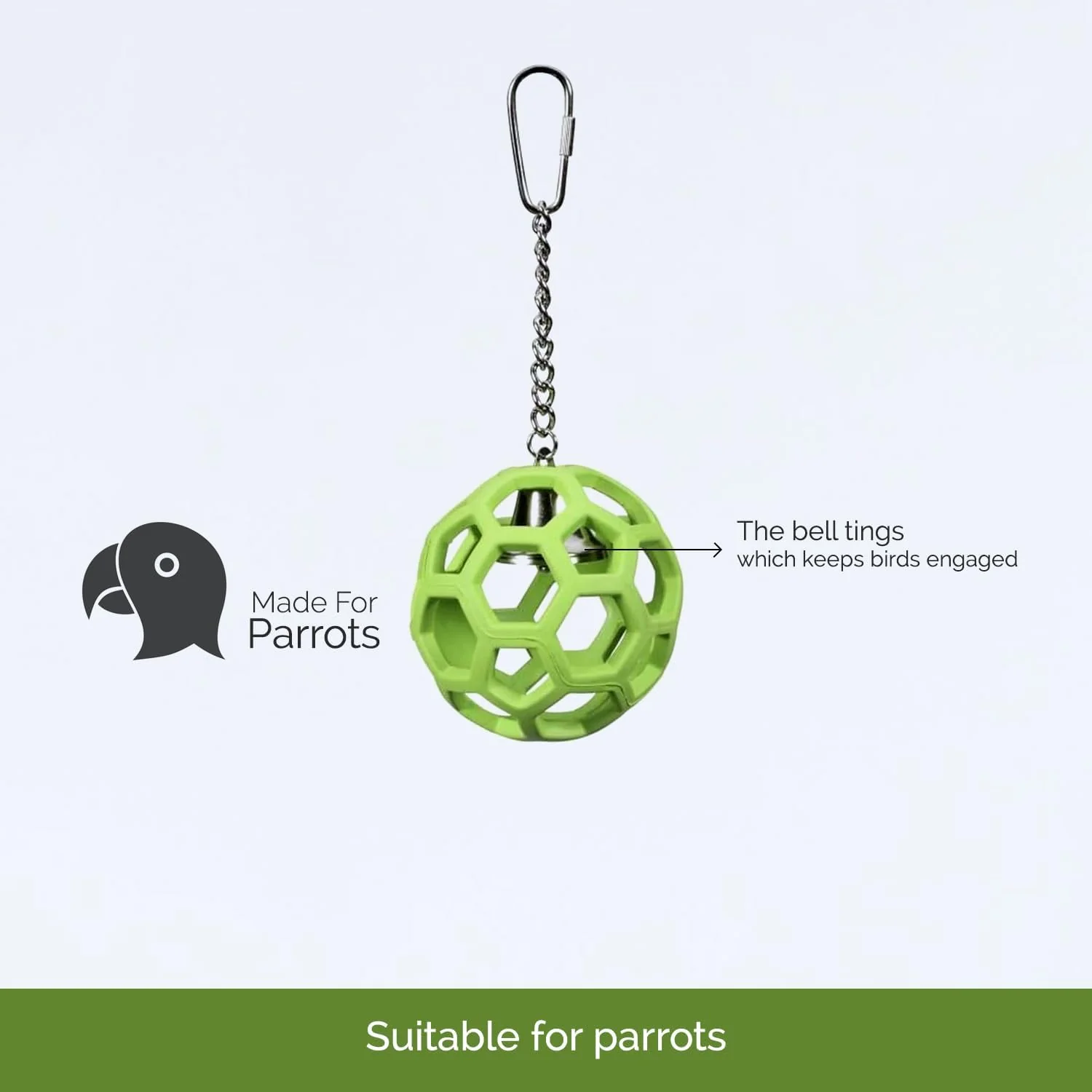 JW Pet Company Activitoys Hol-ee Roller Parrot Toy - Image 8