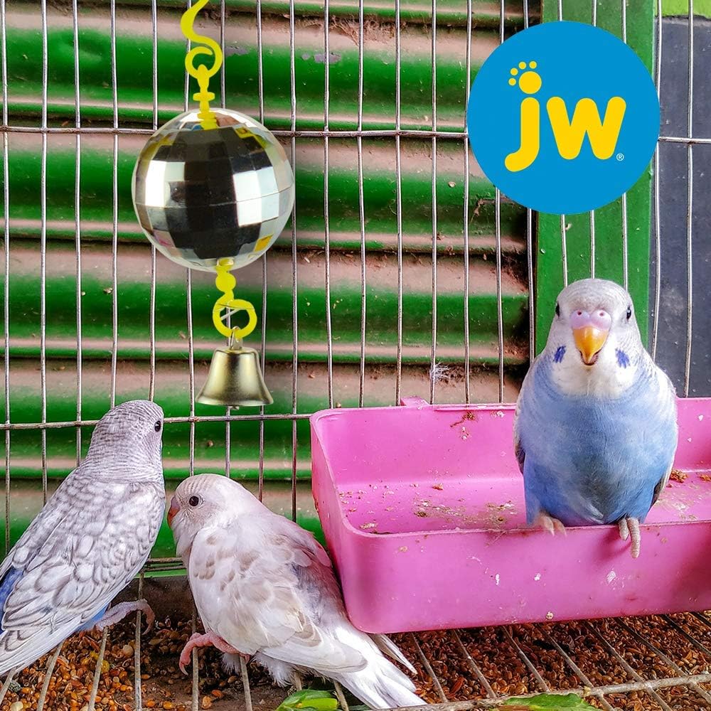 JW® ActiviToys® Disco Ball Bird Toys Multicolor Small/Medium - Image 2