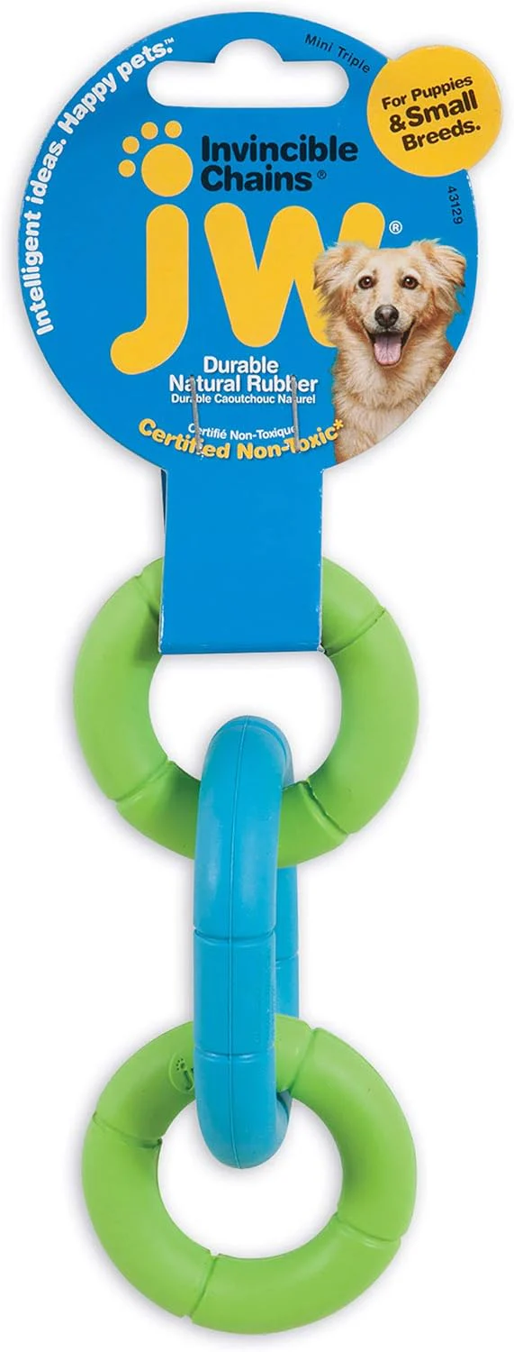 JW® Invincible Chains® Dog Toys Color - Image 2