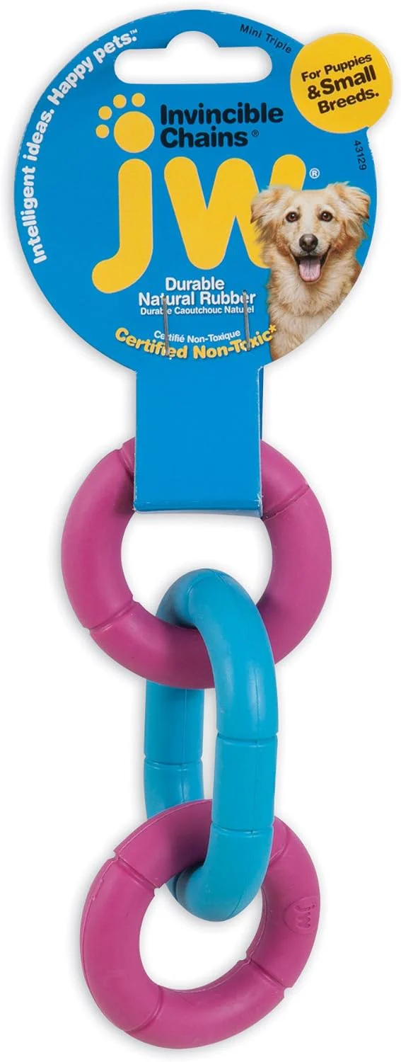 JW® Invincible Chains® Dog Toys Color - Image 3