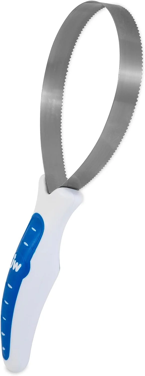 JW® Gripsoft® Shedding Blade Gray/Yellow Color Regular - Image 6