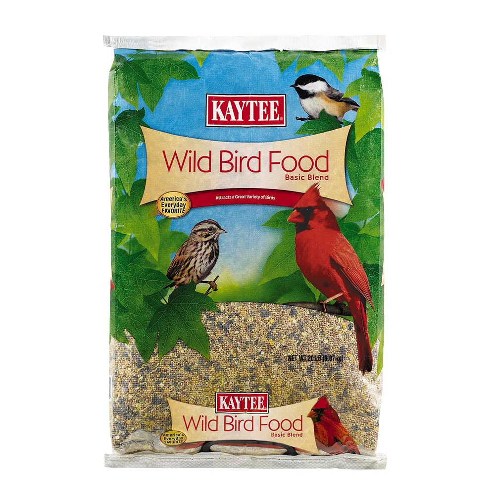 Kaytee Wild Bird Basic Blend Bird Seed Food For A Variety Of Wild Birds, 20 Pound - Image 3