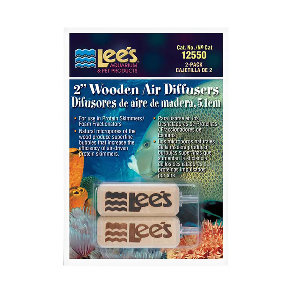 Lee's 2-Inch Wooden Air Diffuser, 2-Pack,White Brand: Lee's