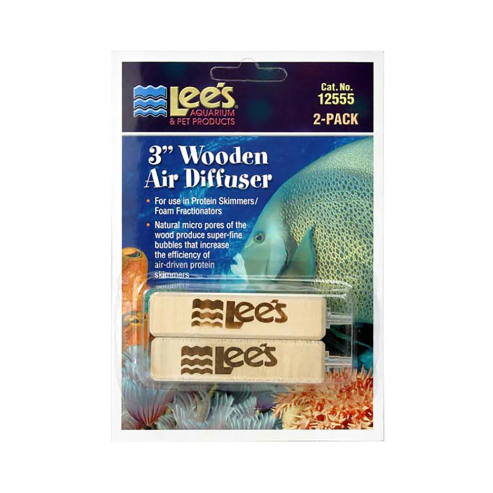 Lee's Wooden Air Diffuser,White,3-Inch, 2-Pack