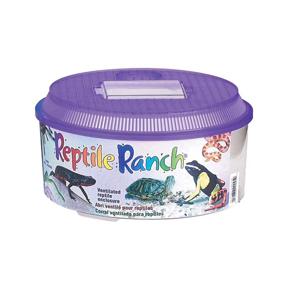 Lee's Reptile Ranch, Round w/Lid