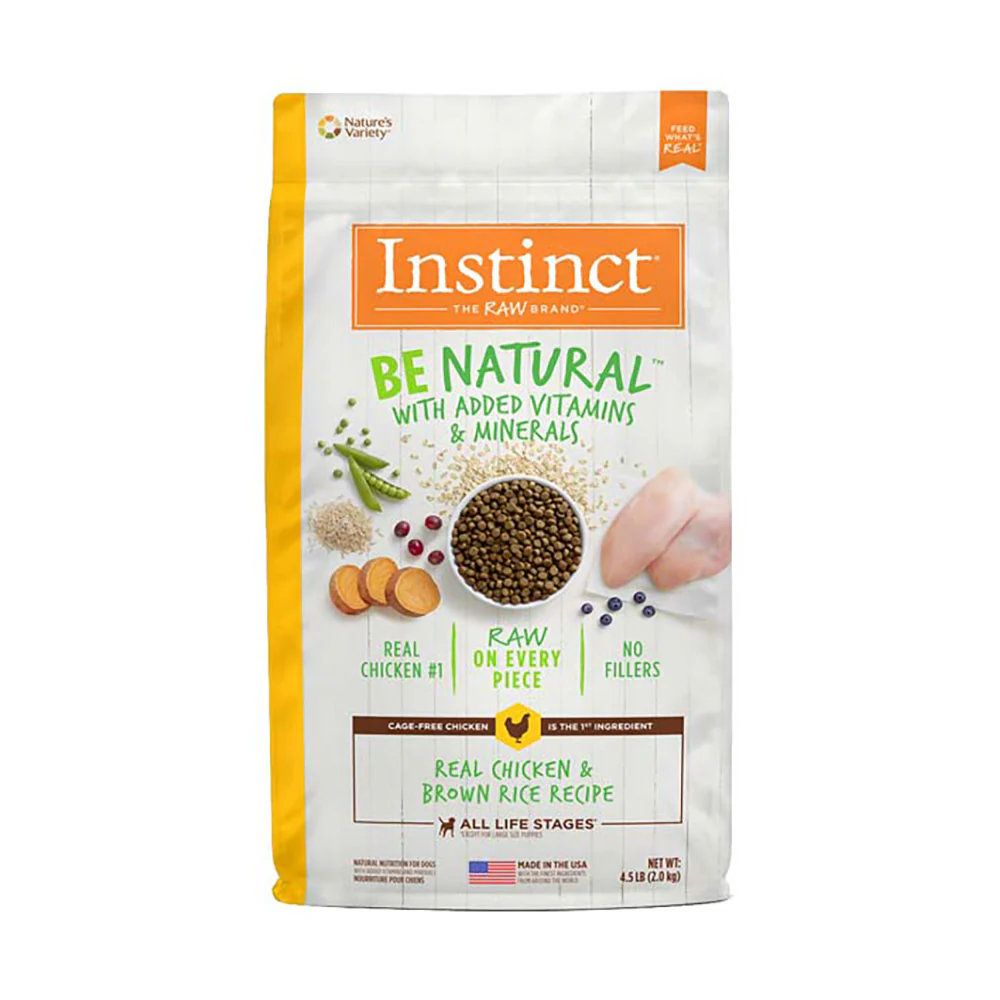 Instinct® Be Natural™ Real Chicken & Brown Rice Recipe Dog Food