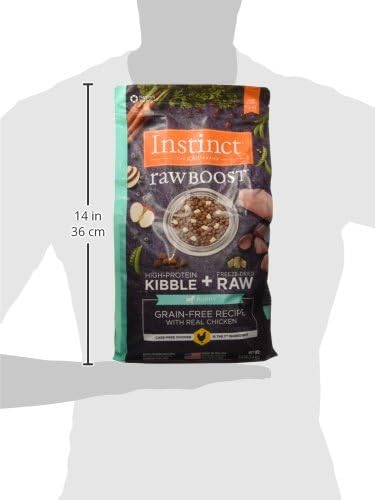 Instinct Raw Boost Puppy, Natural Dry Dog Food with Freeze Dried Pieces, Grain Free Recipe - Real Chicken - Image 11
