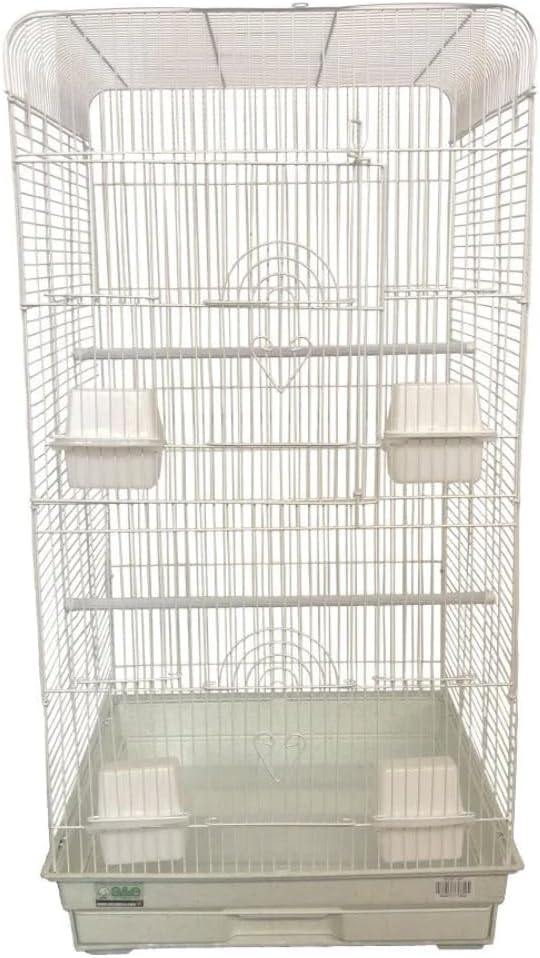 A&E Cage 2 Pack of 18 x18 Flat Top Tall Cage (1 BK/ 1 PW) Metal - Image 4